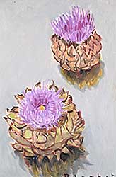 #2303 ~ Plaskett - Two Artichokes #2303 ~ Plaskett - Two Artichokes