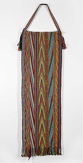 #2334.1 ~ School - Untitled - Colourful Weaving