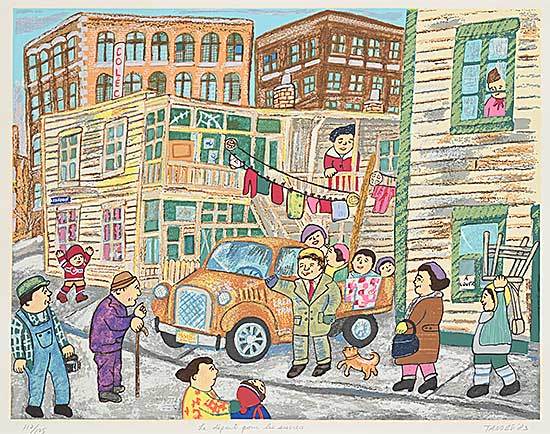 #2365 ~ Tanobe - Le depart pour les sucres  #112/125