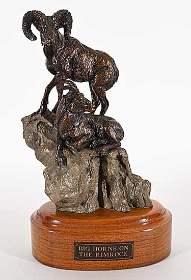 #2376 ~ Toney - Big Horns on the Rimrock  #2/70