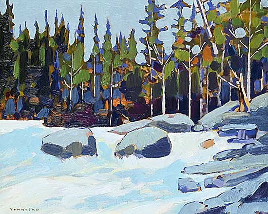 #2378 ~ Townsend - River Near Radium Hot Springs