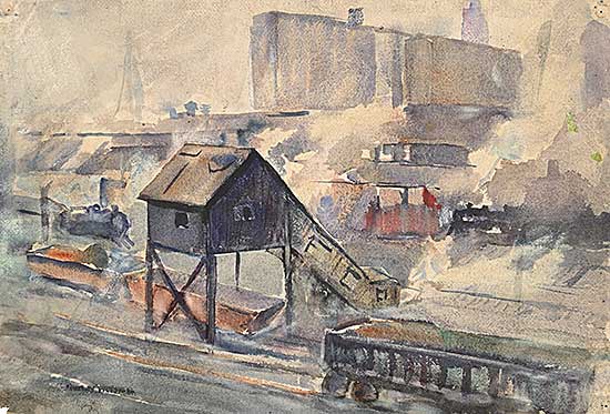 #2393 ~ Weisman - Untitled - Mine Head