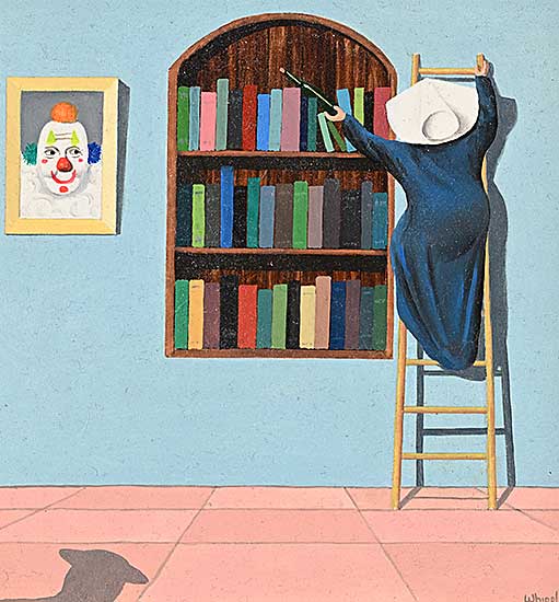 #2396 ~ Whipple - Untitled - A Good Red