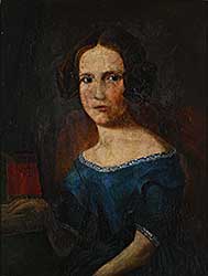 #2337 ~ School - Untitled - Portrait of the Artist's Mother