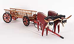 #2339 ~ School - Untitled - Oxen and Buggy