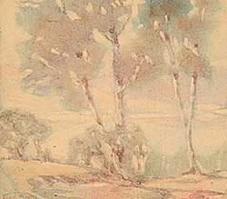 #2352 ~ Smith - Birches on the Saskatchewan