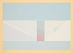 #2368 ~ Tascona - Untitled - Geometric in Pastel  #12/18