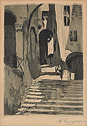 #2383 ~ Tygesen - Old Street in Dinan France