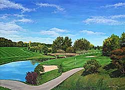 #2384 ~ Underhill - Canyon Meadows Golf and Country Club #18 - Par 5, 548 Yards
