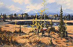 #2400 ~ Wood - September Days [Bar Cee Ranch, Cochrane]