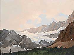 #2402 ~ Wood - Crowfoot Glacier