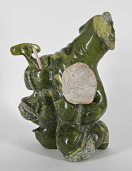 #1020 ~ Arlooktoo - Untitled - Serpentine Drum Dancer