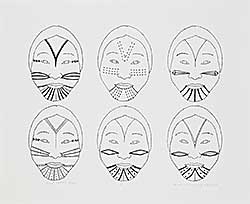 #1024 ~ Arnaktauyok - Face Tattoo II  #5/20