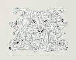 #1033 ~ Ashevak - Muskox and Bears  #5/50