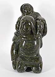 #1034 ~ Ashoona - Untitled - Mother and Child II