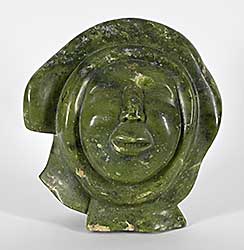 #1035 ~ Ashoona - Untitled - Hooded Wife Smiling