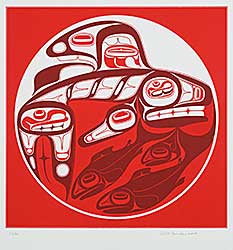 #1059 ~ Davidson - Killer Whale and Salmon  #39/88