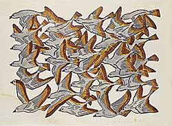 #1070 ~ Esa - Snow Bunting  #25/43