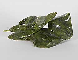 #1072 ~ Etidlui - Untitled - Loon on Rocks