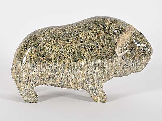 #1098 ~ Ipeelie - Untitled - Peaceful Muskox