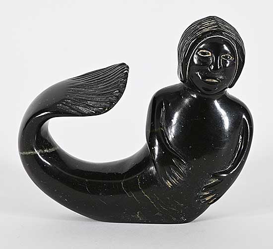 #1103 ~ Ipellie - Untitled - Sedna with Carved Hair