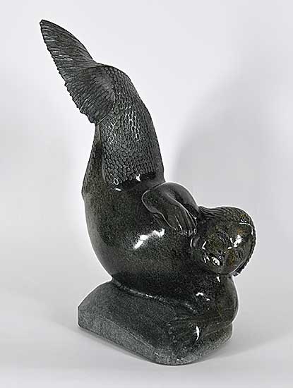 #1110 ~ Ishulutaq - Untitled - Sedna with Graceful Tail