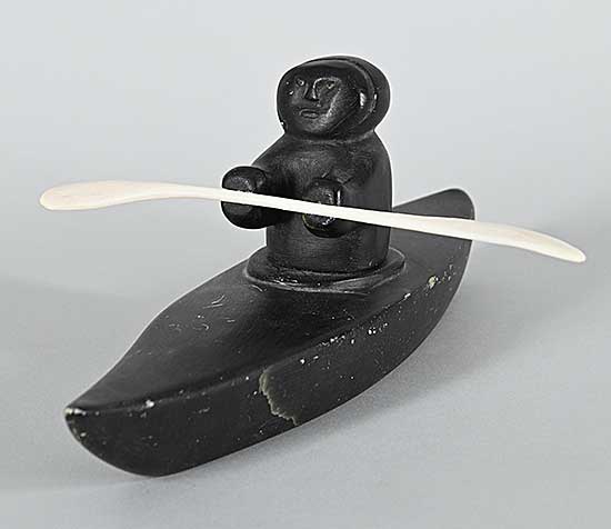 #1154 ~ Levi - Untitled - Lone Kayaker