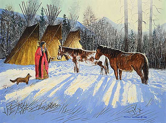 #1156 ~ Louison - Untitled - Feeding the Horses