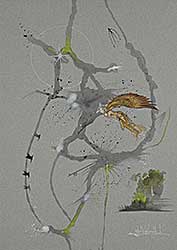 #1117 ~ Ka Kay Geesick - Untitled - Eagle Transformation Ascension