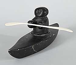 #1154 ~ Levi - Untitled - Lone Kayaker