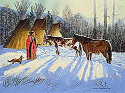 #1156 ~ Louison - Untitled - Feeding the Horses