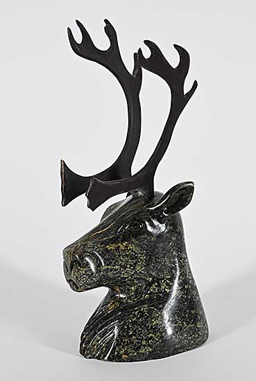 #1183 ~ Moss-Davies - Untitled - Caribou Bust