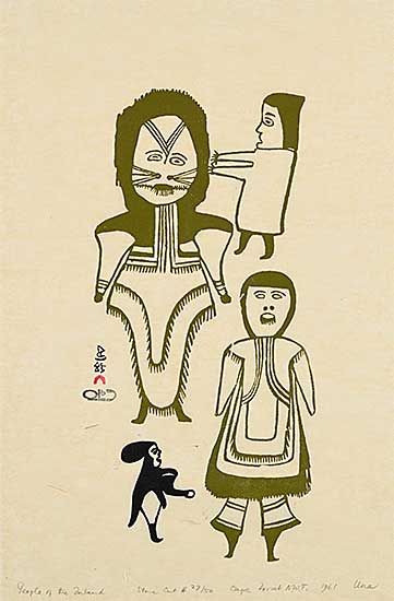 #1205 ~ Oonark - People of the Inland  #27/50