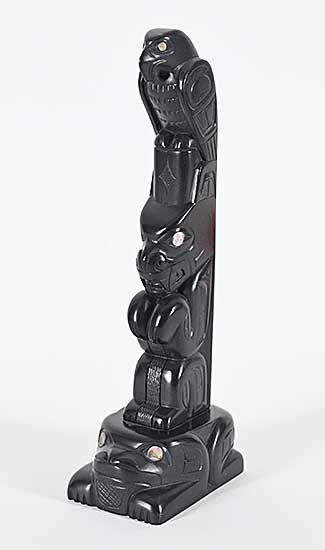 #1238 ~ Pollard - Haida Eagle, Bear and Frog