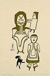 #1205 ~ Oonark - People of the Inland  #27/50