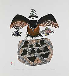 #1224 ~ Ashoona - Attacked by Mosquitoes  #50/50