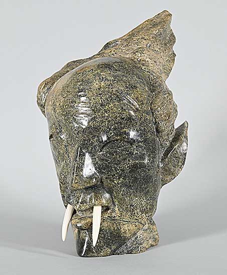 #1252 ~ Qimirpik - Untitled - Shaman II