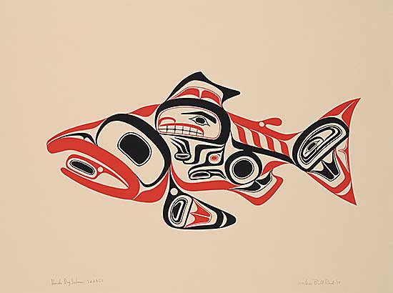 #1265 ~ Reid - Haida Dog Salmon  #117/600