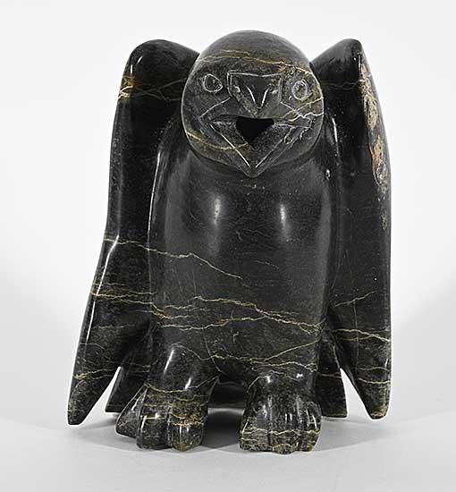 #1269 ~ Saggiak - Untitled - Squawking Raven