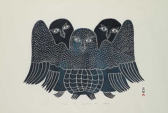 #1275 ~ Saila - Owl Trio  #11/50