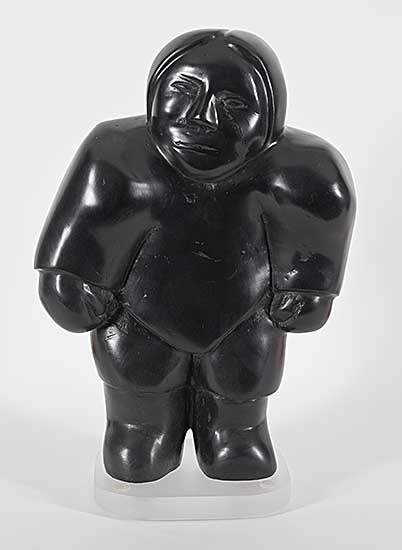 #1291 ~ School - Untitled - Inuk with Pack