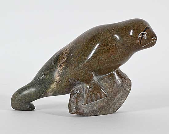 #1326 ~ School - Untitled - Perched Seal