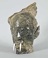 #1252 ~ Qimirpik - Untitled - Shaman II