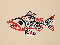 #1265 ~ Reid - Haida Dog Salmon  #117/600