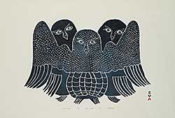 #1275 ~ Saila - Owl Trio  #11/50