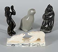 #1309 ~ School - Four Small Sculptures