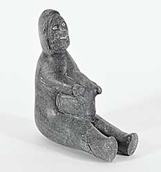 #1336 ~ School - Untitled - Sitting Inuk