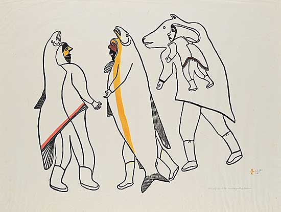 #1391 ~ Uqayuittuq - Friendly Spirits  #45/50