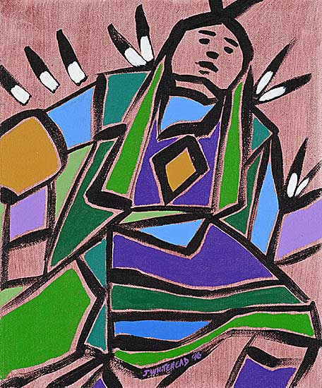 #1404 ~ Whitehead - Untitled - Dancer