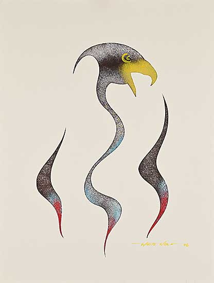 #1412 ~ Wolf - Untitled - Eagle Spirit